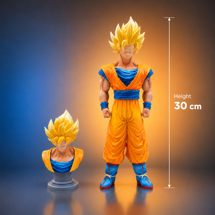 Dragon Ball Z Son Goku Super Saiyan Action Figure | 30 cm Premium Anime Collectible