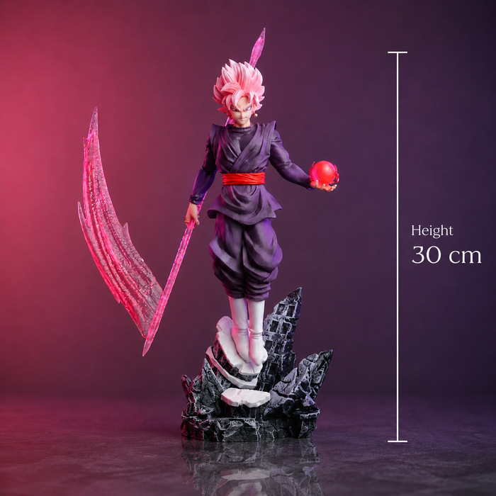 Dragon Ball Super Goku Black Super Saiyan Rosé Action Figure | 30 cm Premium Anime Collectible