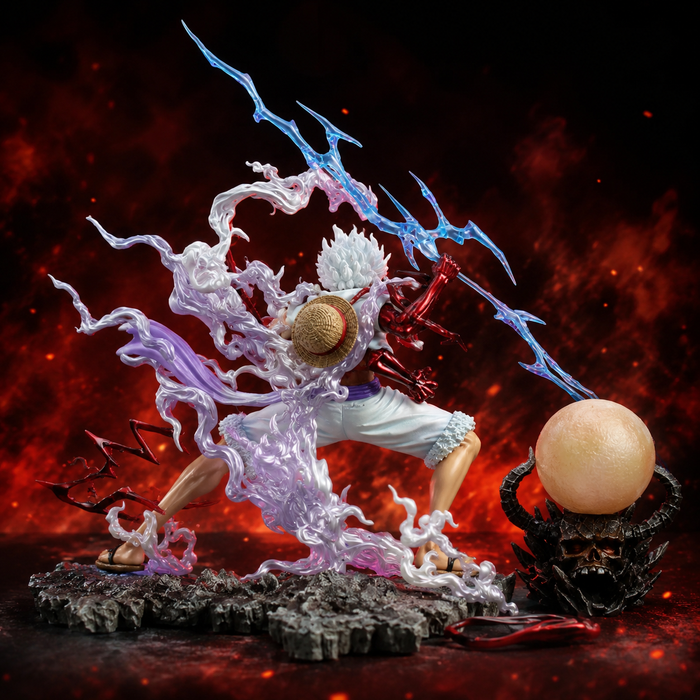 One Piece Monkey D. Luffy Gear 5 Battle Action Figure | 30 Cms |