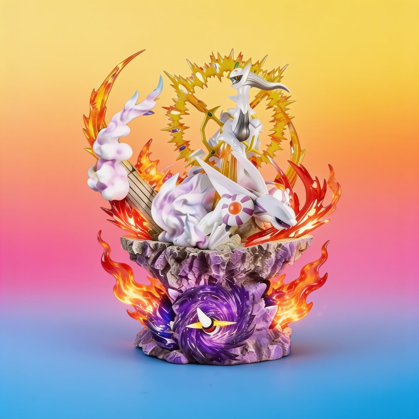 Pokémon Legendary Gods Arceus Dialga Palkia Giratina Action Figure | 30 cm Premium Anime Collectible