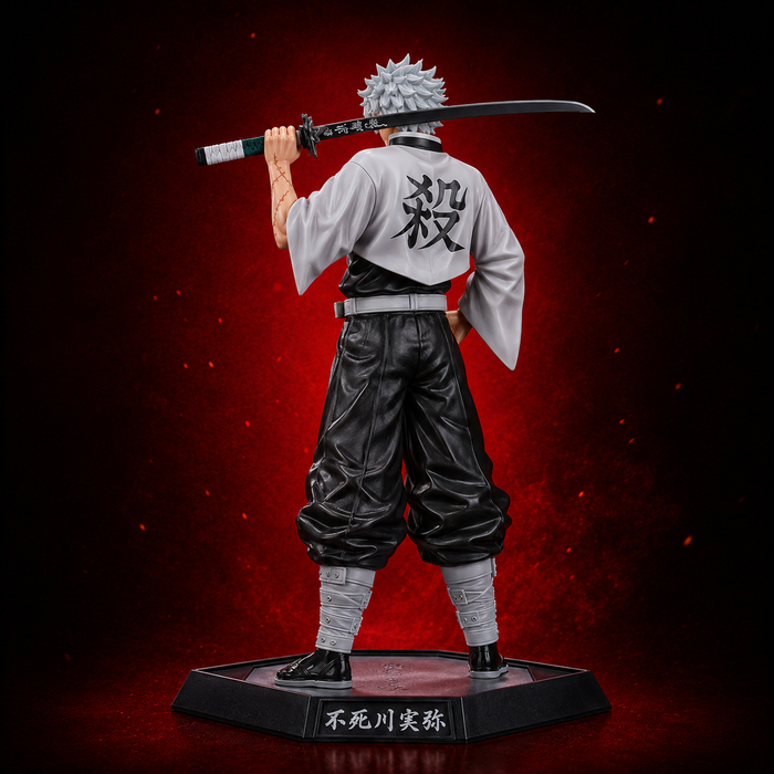 Demon Slayer Hashira Sanemi Shinazugawa Action Figure | 29.5 Cms |