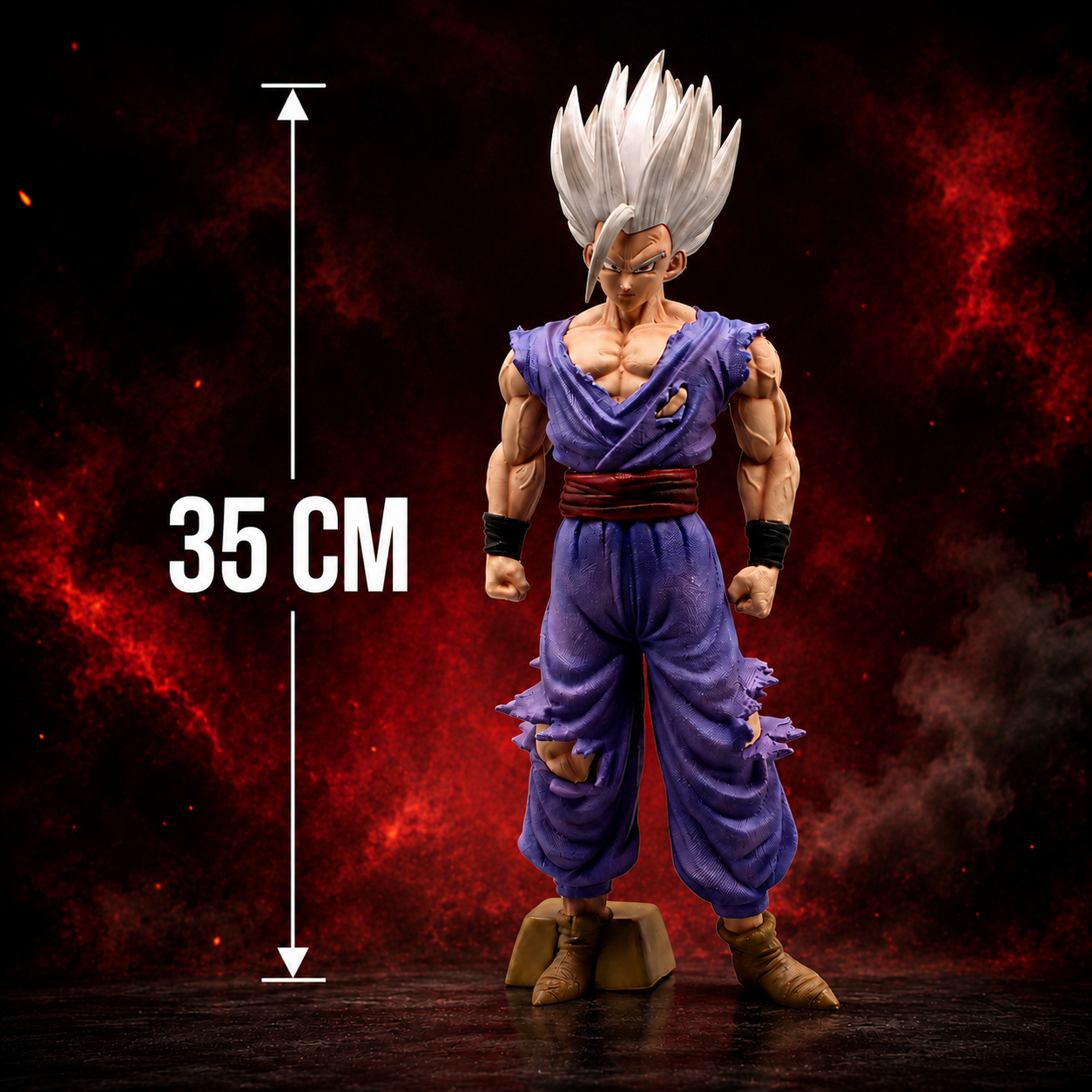 Dragon Ball Super Son Gohan Beast Form Action Figure | 35 Cms |