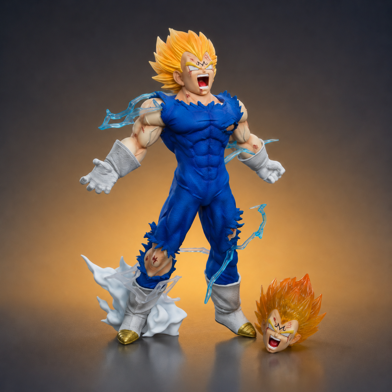 Dragon Ball Z Majin Vegeta Super Saiyan Action Figure | 22 cm Premium Anime Collectible