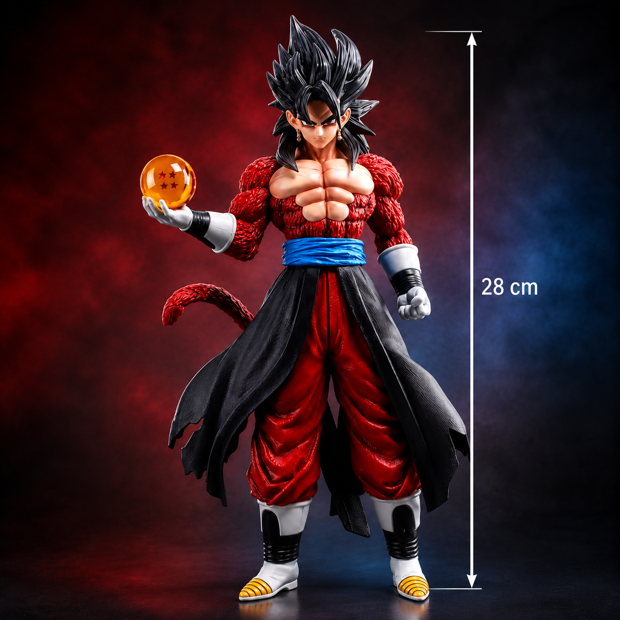 Super Saiyan 4 Xeno Vegito Action Figure | 28 cm | Dragon Ball Premium Anime Collectible