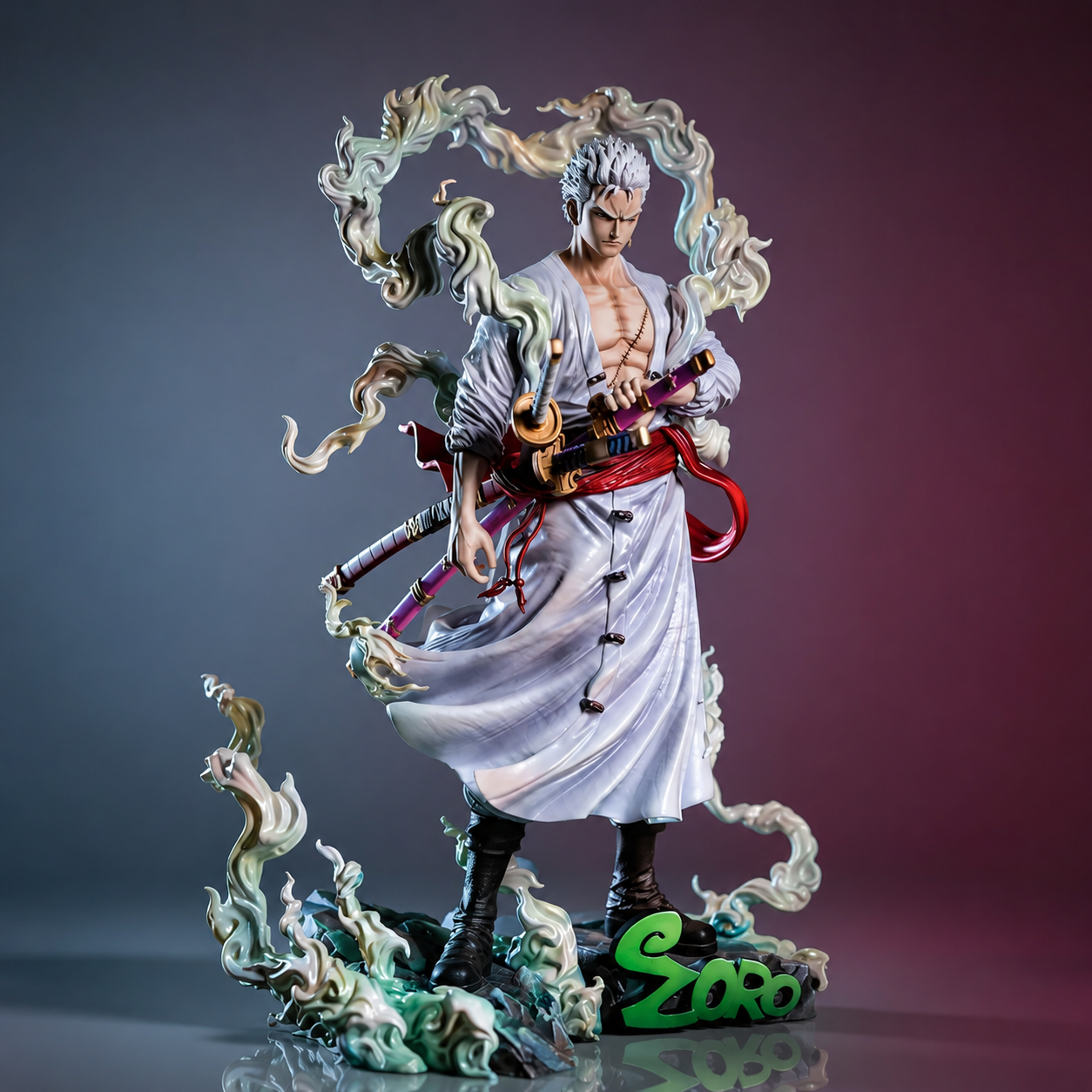 One Piece Roronoa Zoro King of Hell Enma Action Figure | 20 cm Premium Anime Collectible