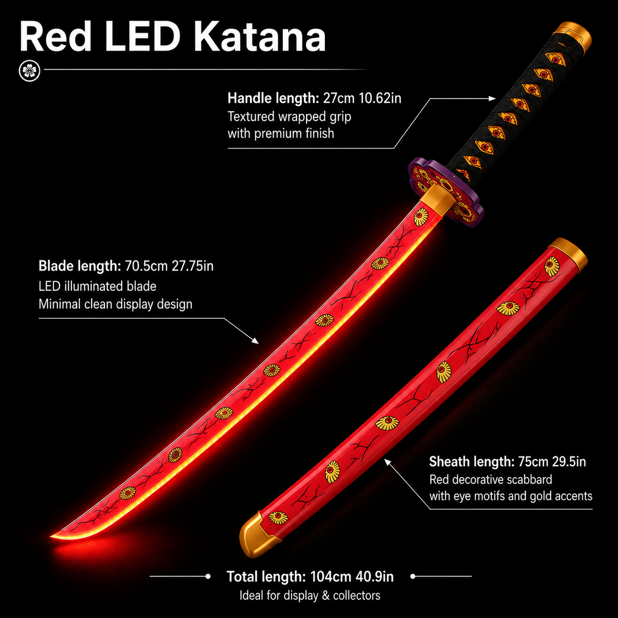 Kokushibo Katana – Demon Slayer