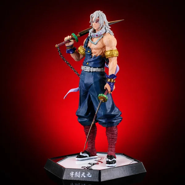 Demon Slayer Hashira Tengen Uzui Action Figure | 29 Cms |