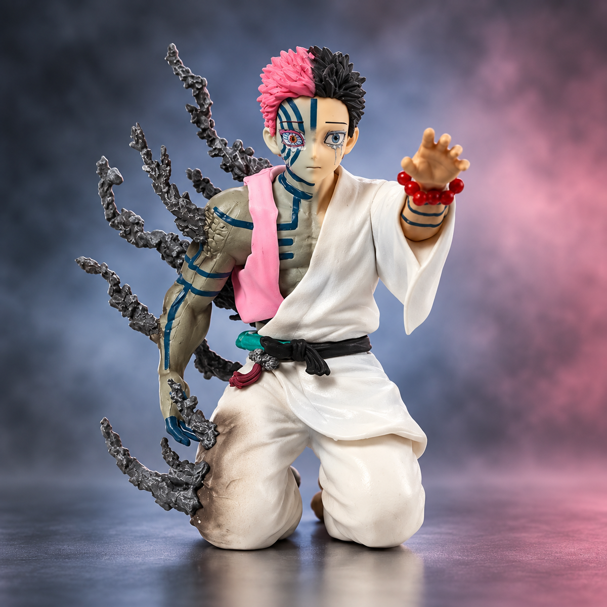 Demon Slayer Akaza Hakuji Split Form Action Figure | 14 cm Premium Anime Collectible