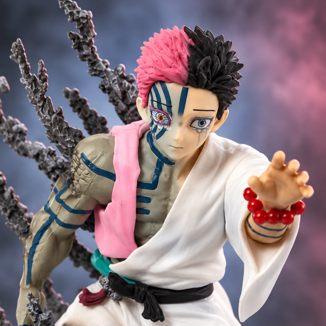 Demon Slayer Akaza Hakuji Split Form Action Figure | 14 cm Premium Anime Collectible