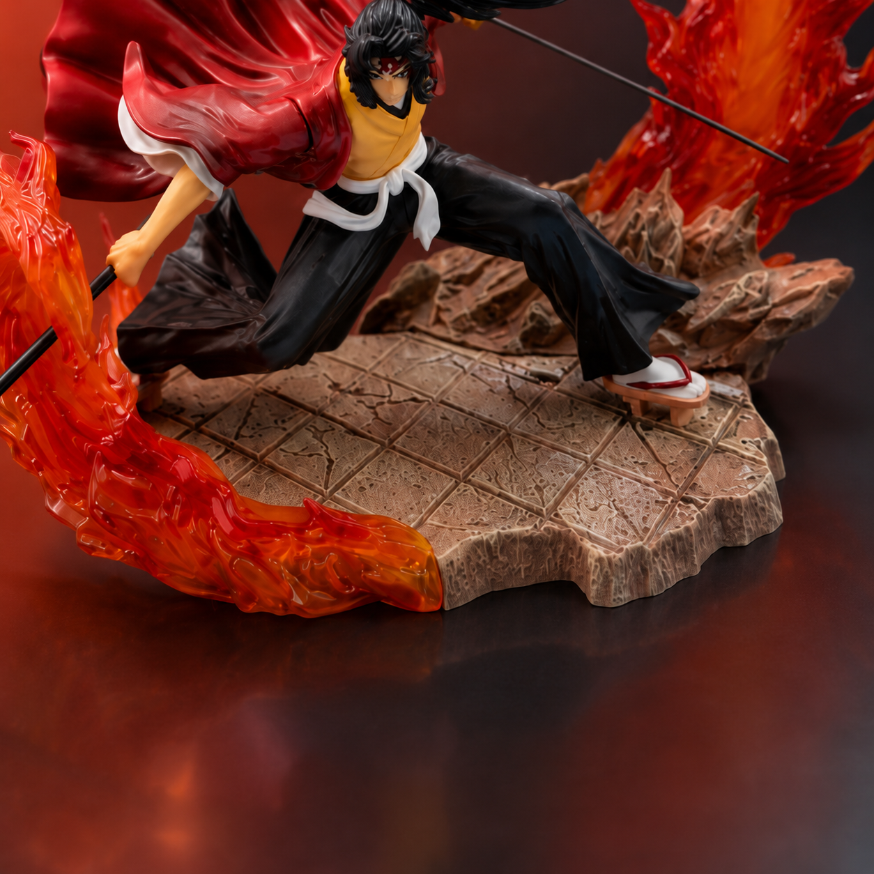 Demon Slayer Yoriichi Tsugikuni Sun Breathing Action Figure | 28 cm Premium Anime Collectible