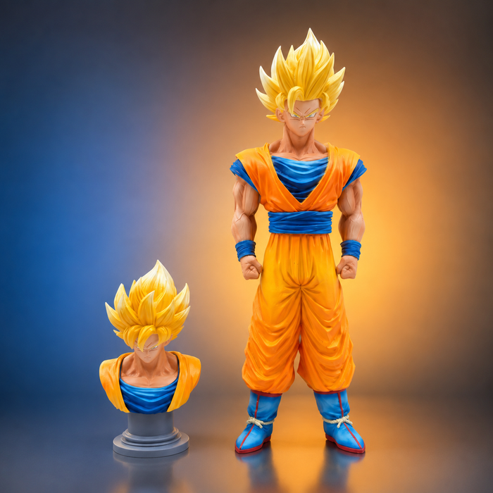 Dragon Ball Z Son Goku Super Saiyan Action Figure | 30 cm Premium Anime Collectible