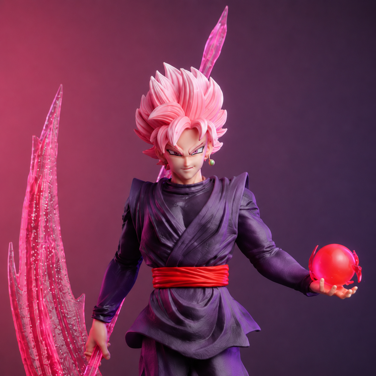 Dragon Ball Super Goku Black Super Saiyan Rosé Action Figure | 30 cm Premium Anime Collectible