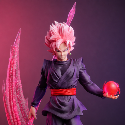 Dragon Ball Super Goku Black Super Saiyan Rosé Action Figure | 30 cm Premium Anime Collectible