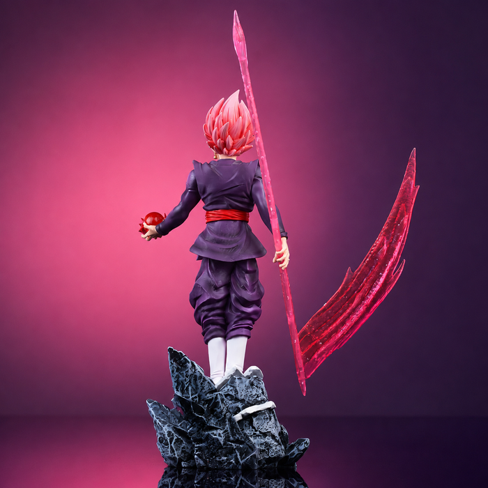 Dragon Ball Super Goku Black Super Saiyan Rosé Action Figure | 30 cm Premium Anime Collectible