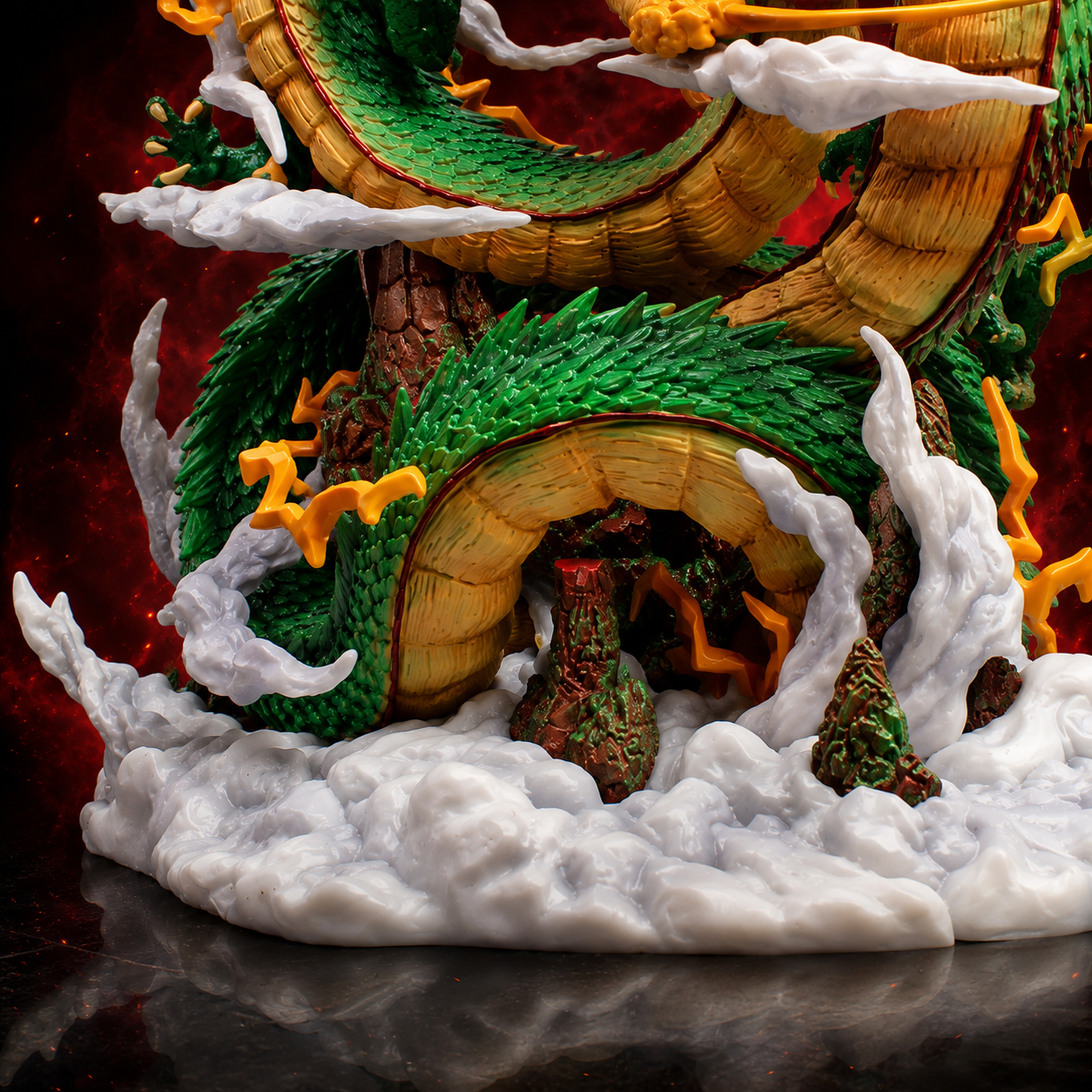 Dragon Ball Shenron with Son Goku Action Figure | 24 Cms |