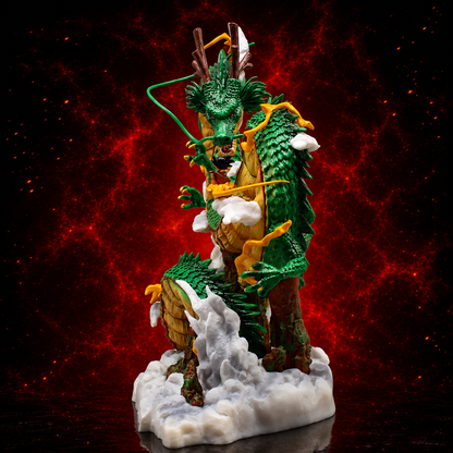 Dragon Ball Shenron with Son Goku Action Figure | 24 Cms |