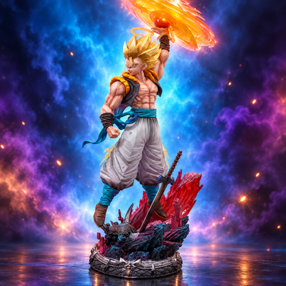 Dragon Ball Z Super Gogeta Angel Super Saiyan Action Figure | 45 cm Premium Anime Collectible