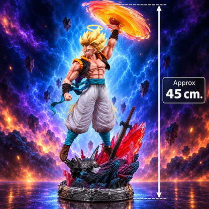 Dragon Ball Z Super Gogeta Angel Super Saiyan Action Figure | 45 cm Premium Anime Collectible