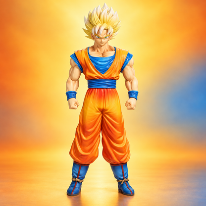 Dragon Ball Z Son Goku Super Saiyan Action Figure | 28 cm Premium Anime Collectible
