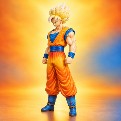 Dragon Ball Z Son Goku Super Saiyan Action Figure | 28 cm Premium Anime Collectible