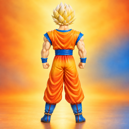 Dragon Ball Z Son Goku Super Saiyan Action Figure | 28 cm Premium Anime Collectible
