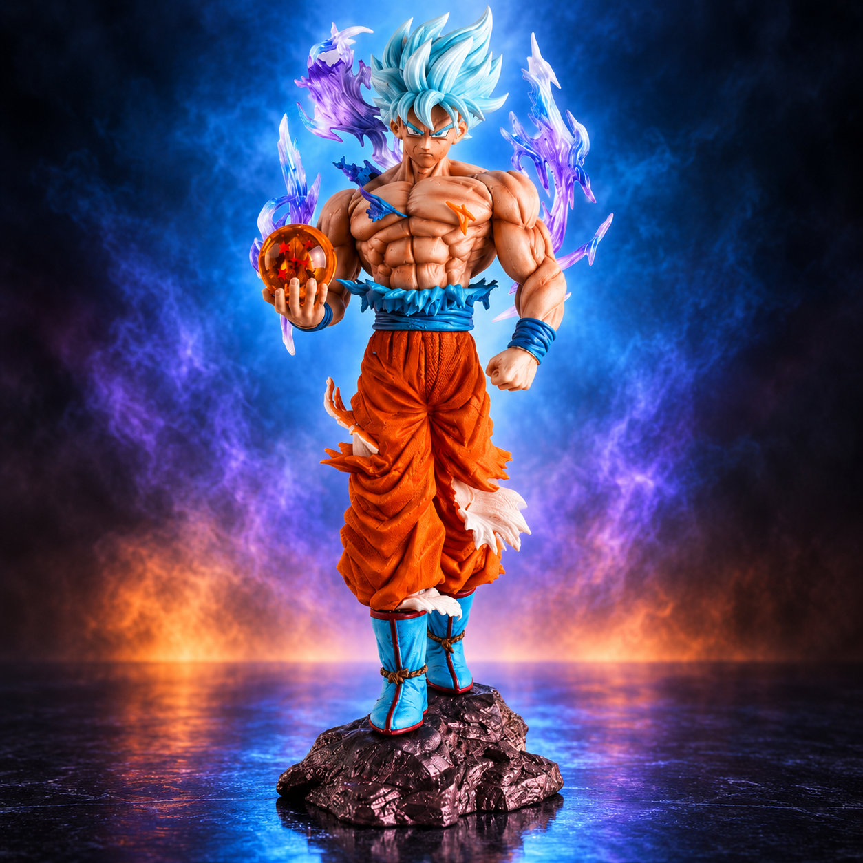 Dragon Ball Super Son Goku Super Saiyan Blue Action Figure | 29 cm Premium Anime Collectible