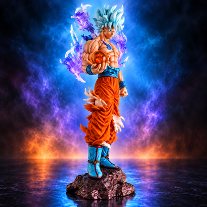 Dragon Ball Super Son Goku Super Saiyan Blue Action Figure | 29 cm Premium Anime Collectible