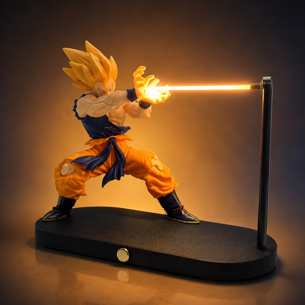 Dragon Ball Z Son Goku Super Saiyan Kamehameha LED Action Figure | Premium Anime Collectible Lamp