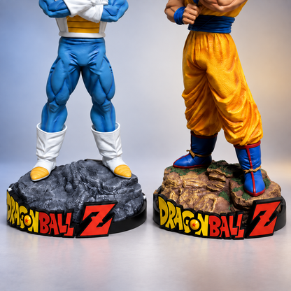 Dragon Ball Z Super Saiyan Goku & Vegeta Action Figure Set | Goku 32 cm & Vegeta 30 cm Premium Anime Collectible