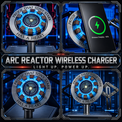 Marvel Iron Man Arc Reactor Wireless Charger