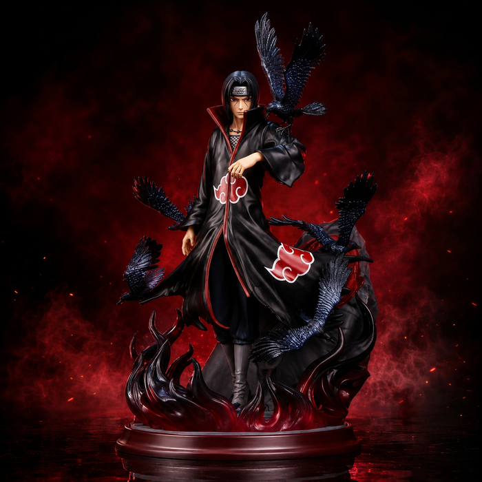 Naruto Shippuden Itachi Uchiha Akatsuki Action Figure | 29 Cms |