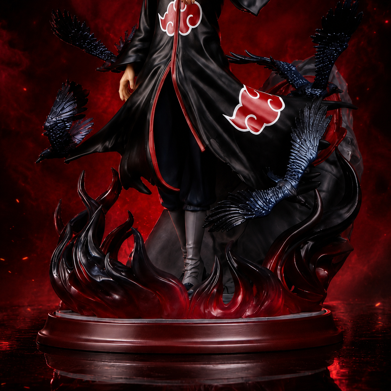 Naruto Shippuden Itachi Uchiha Akatsuki Action Figure | 29 Cms |