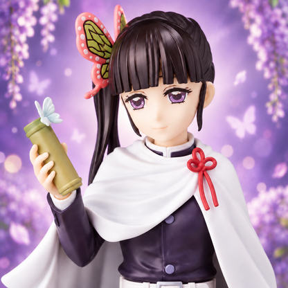 Demon Slayer Kanao Tsuyuri Sitting Action Figure | 14 cm Premium Anime Collectible