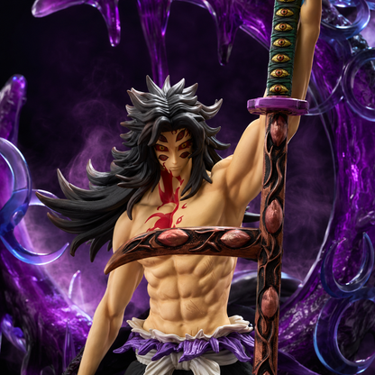 Demon Slayer Upper Rank One Kokushibo Action Figure | Premium Collectible |