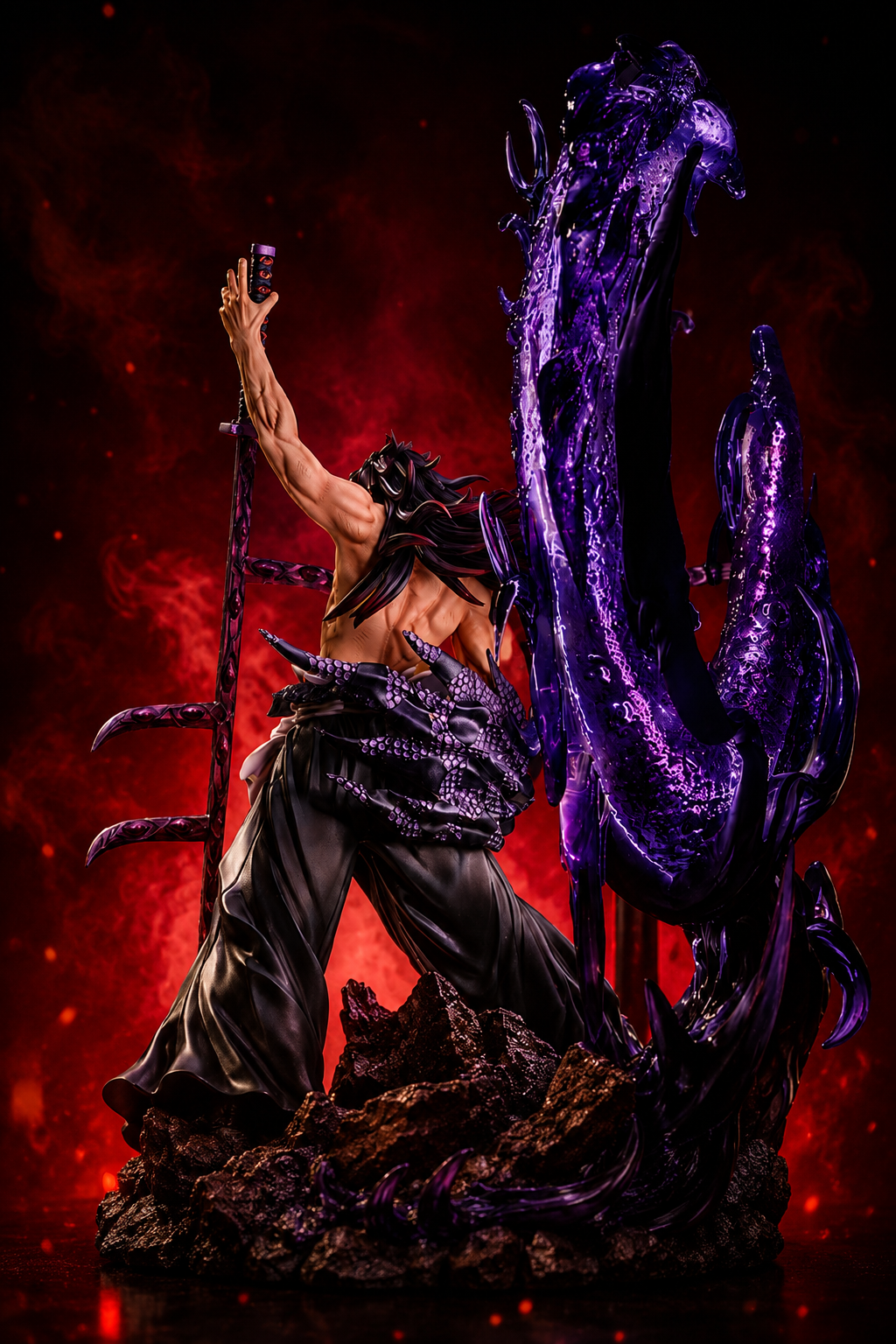 Demon Slayer Upper Rank One Kokushibo Action Figure | Premium Collectible |