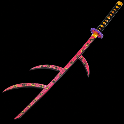 Demon Slayer Kokushibo Moon Breathing Katana Sword | 100 cm Premium Anime Collectible