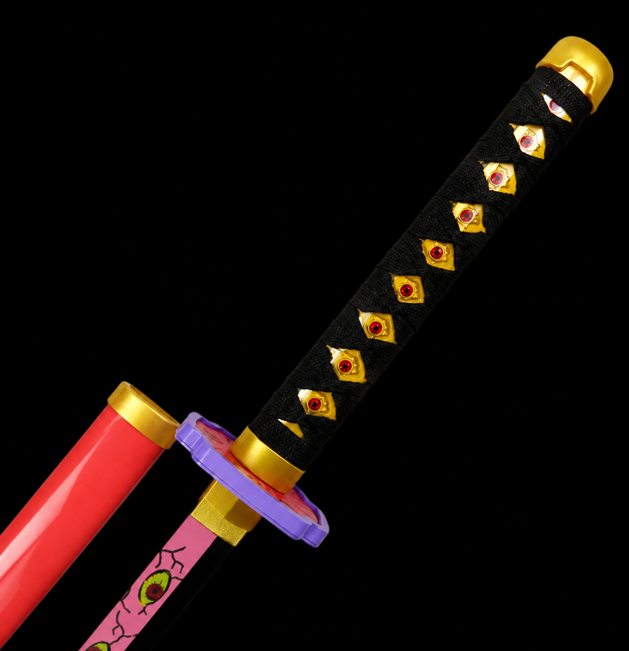 Demon Slayer Kokushibo Moon Breathing Katana Sword | 100 cm Premium Anime Collectible