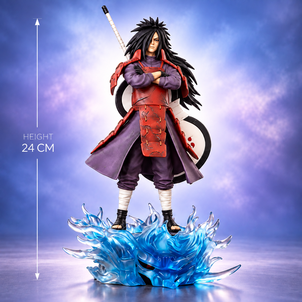 Naruto Shippuden Madara Uchiha Susanoo Action Figure | 24 cm Premium Anime Collectible