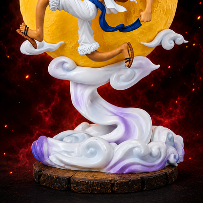 One Piece Monkey D. Luffy Gear 5 Sun God Nika Action Figure | 29 Cms |