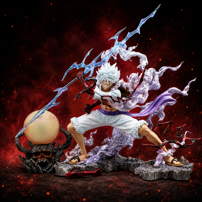 One Piece Monkey D. Luffy Gear 5 Battle Action Figure | 30 Cms |