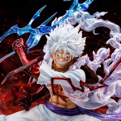 One Piece Monkey D. Luffy Gear 5 Battle Action Figure | 30 Cms |