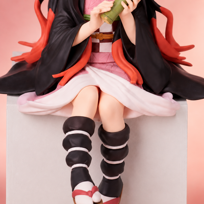 Demon Slayer Nezuko Kamado Sitting Action Figure | 15 cm Premium Anime Collectible