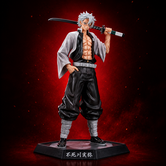 Demon Slayer Hashira Sanemi Shinazugawa Action Figure | 29.5 Cms |