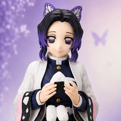 Demon Slayer Shinobu Kocho Sitting Action Figure | 15 cm Premium Anime Collectible