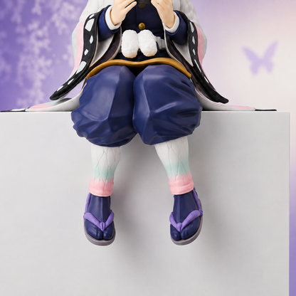 Demon Slayer Shinobu Kocho Sitting Action Figure | 15 cm Premium Anime Collectible