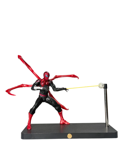Marvel Spider-Man Iron Spider LED Action Figure | 16 cm Premium Superhero Collectible Lamp