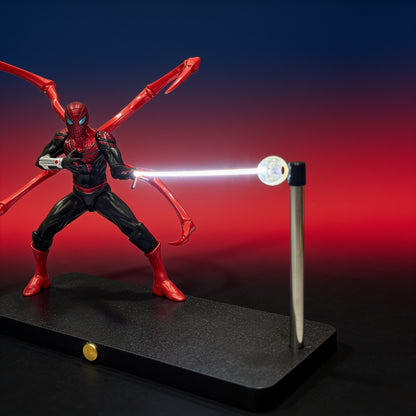 Marvel Spider-Man Iron Spider LED Action Figure | 16 cm Premium Superhero Collectible Lamp