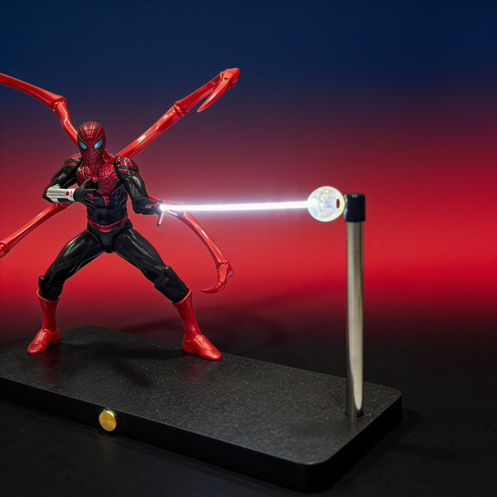 Marvel Spider-Man Iron Spider LED Action Figure | 16 cm Premium Superhero Collectible Lamp