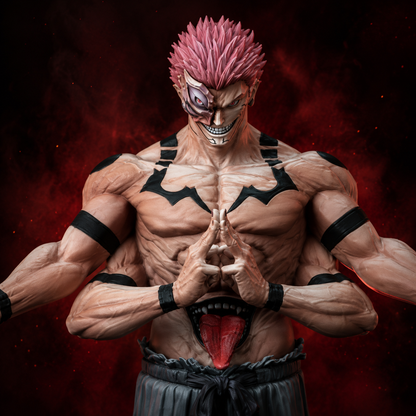 Jujutsu Kaisen Ryomen Sukuna Heian Era True Form Action Figure | 30 cm Premium Anime Collectible