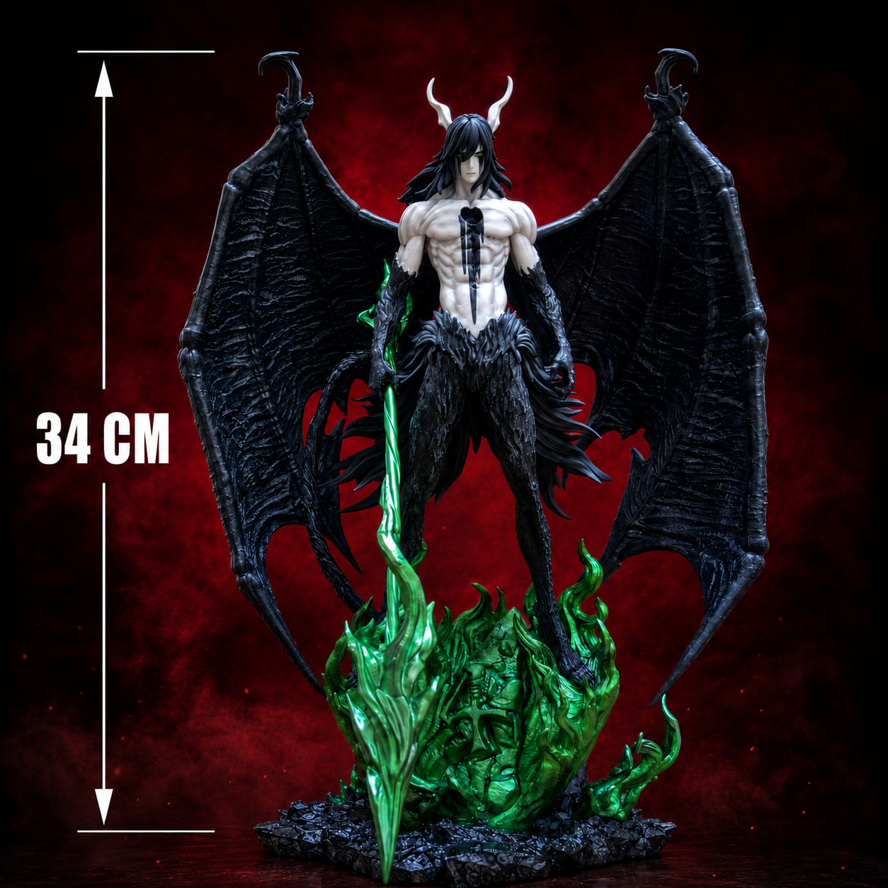 Bleach Ulquiorra Cifer Segunda Etapa Action Figure | 34 cm Premium Anime Collectible